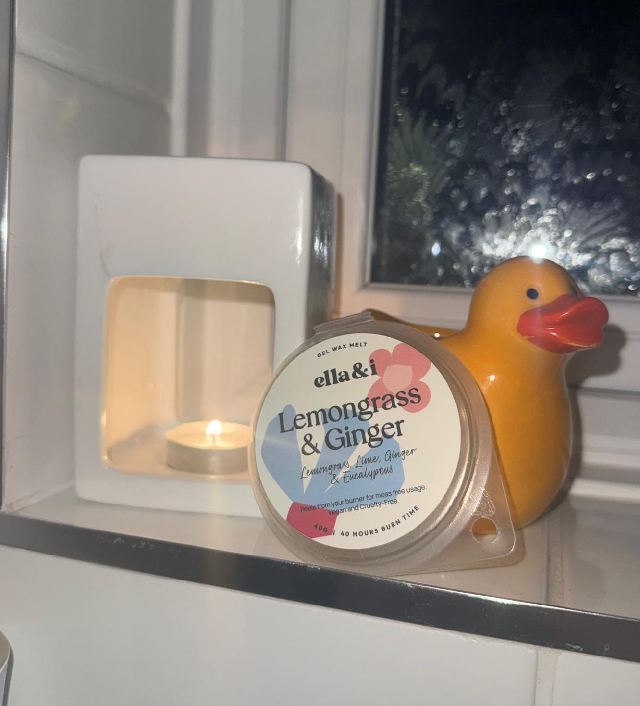 Customer photo review of Lemongrass & Ginger Gel Melt