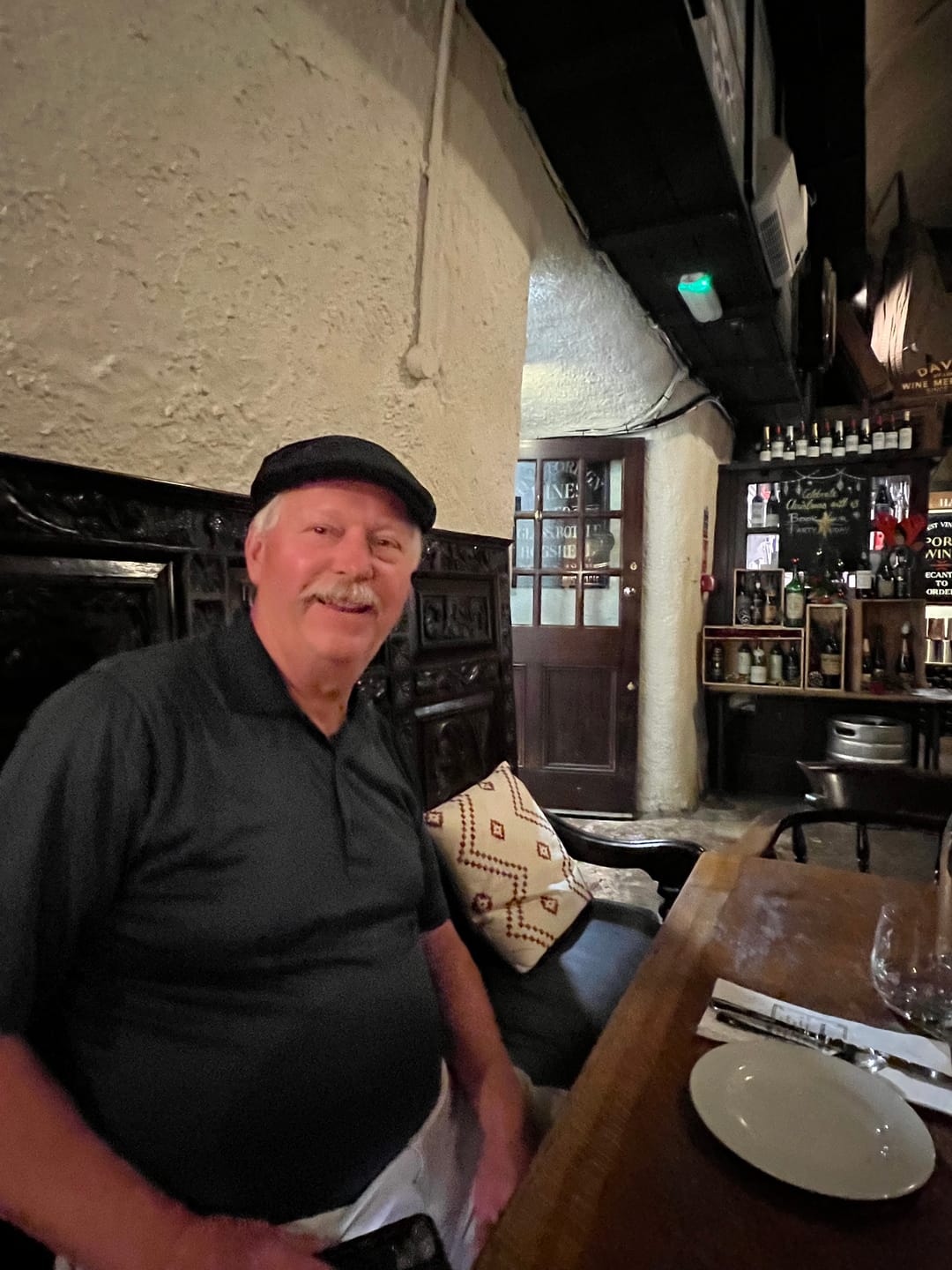 Customer photo review of British Linen Flat Cap