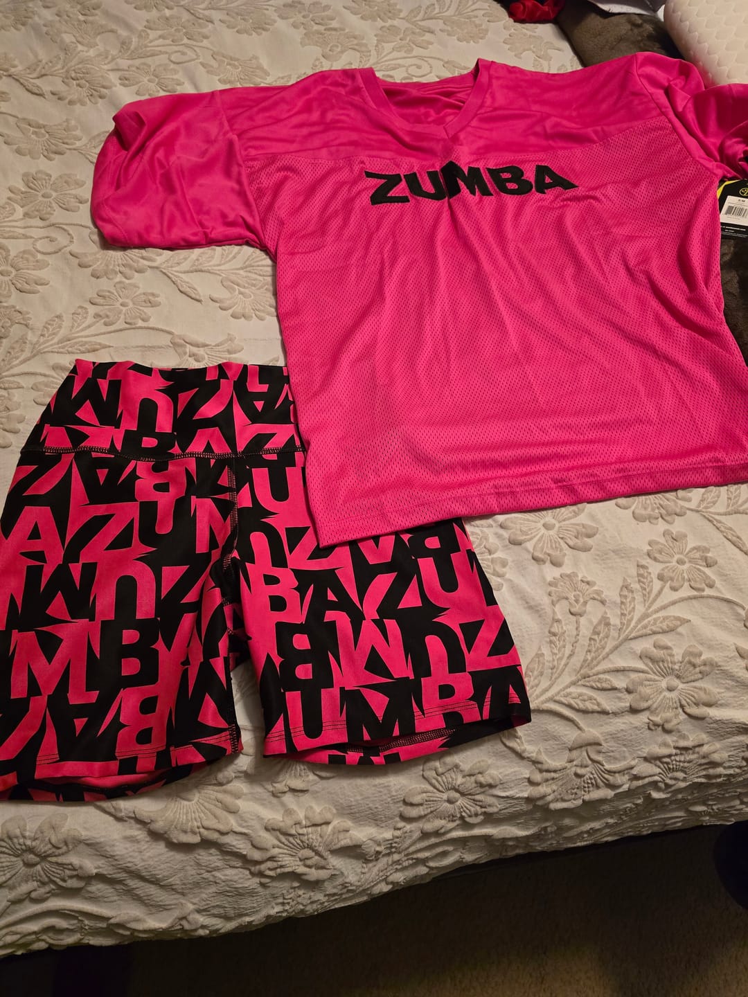 Customer photo review of Ultrabright Oversized Unisex Mesh Sports Jersey