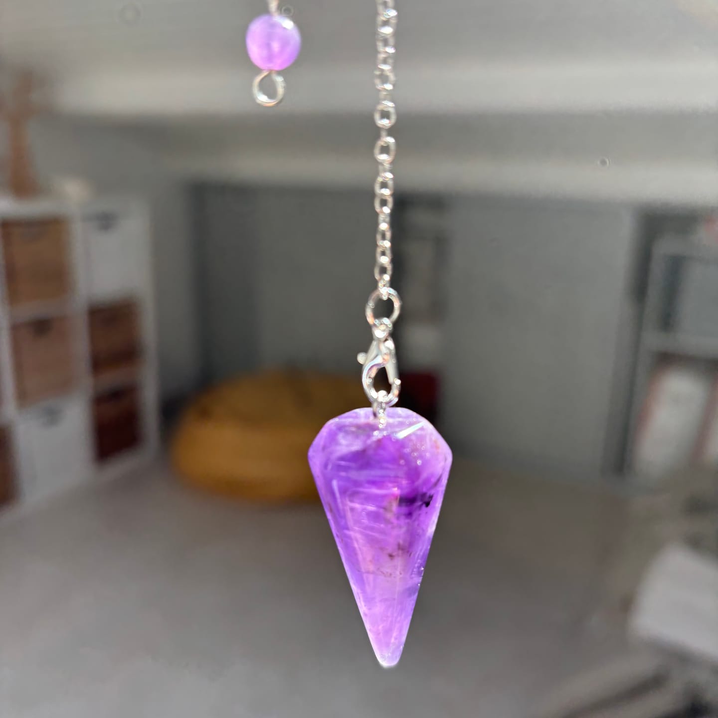 Customer photo review of Pendule Divinatoire - Améthyste