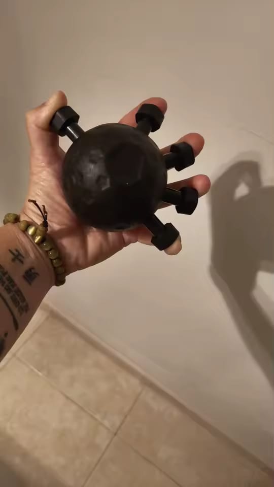 Customer photo review of Grip Ball Portable Finger Exerciser