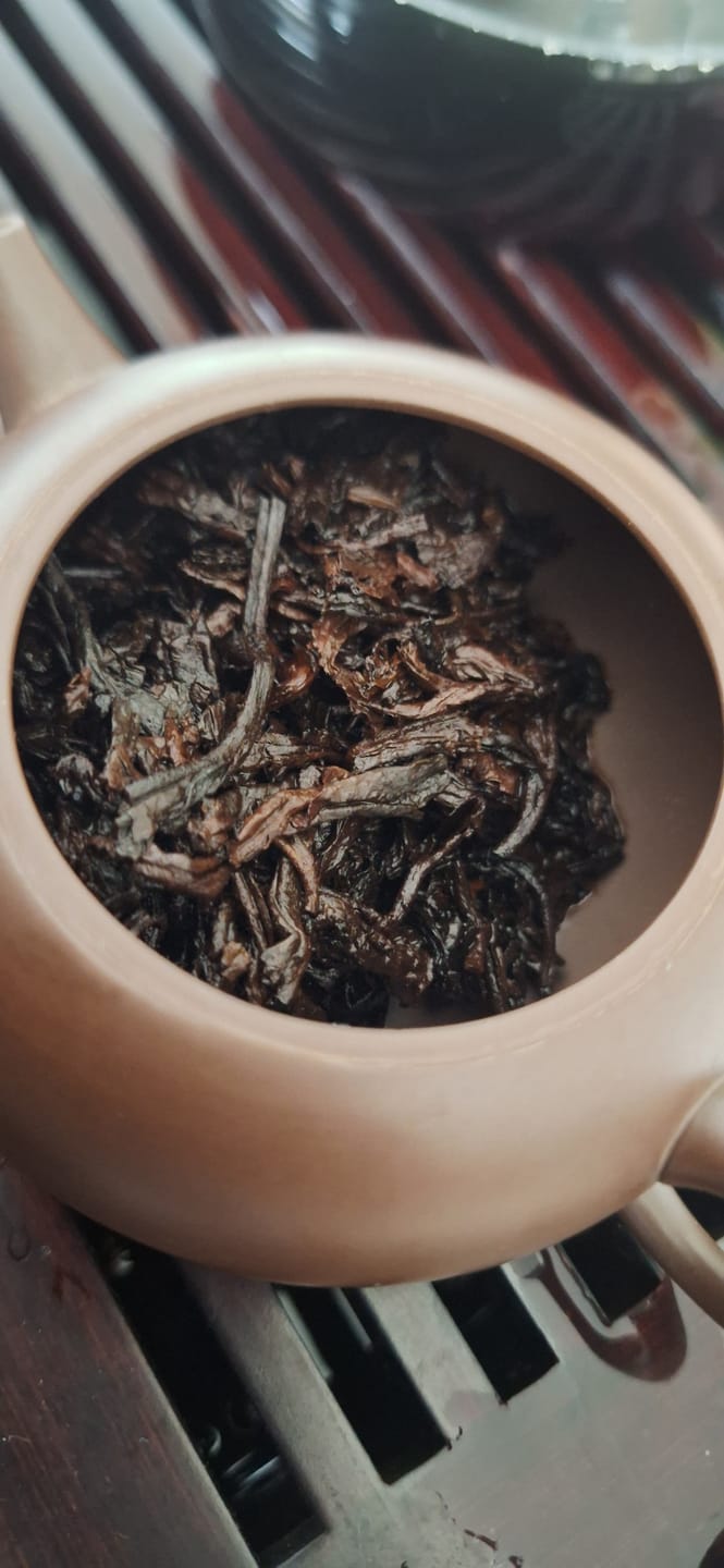 Customer photo review of Bulang Mountain Ancient Tree Ripe Pu-erh - ’Timeless Aroma’