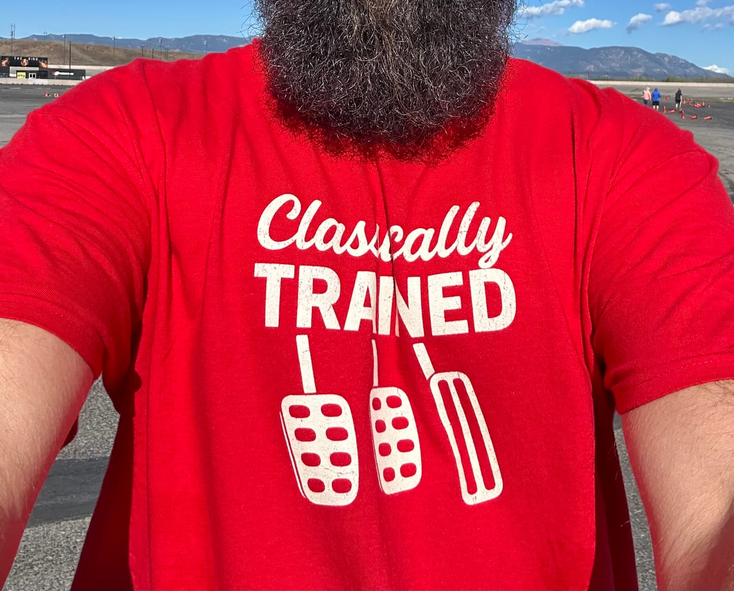Customer photo review of Classically Trained T-Shirt
