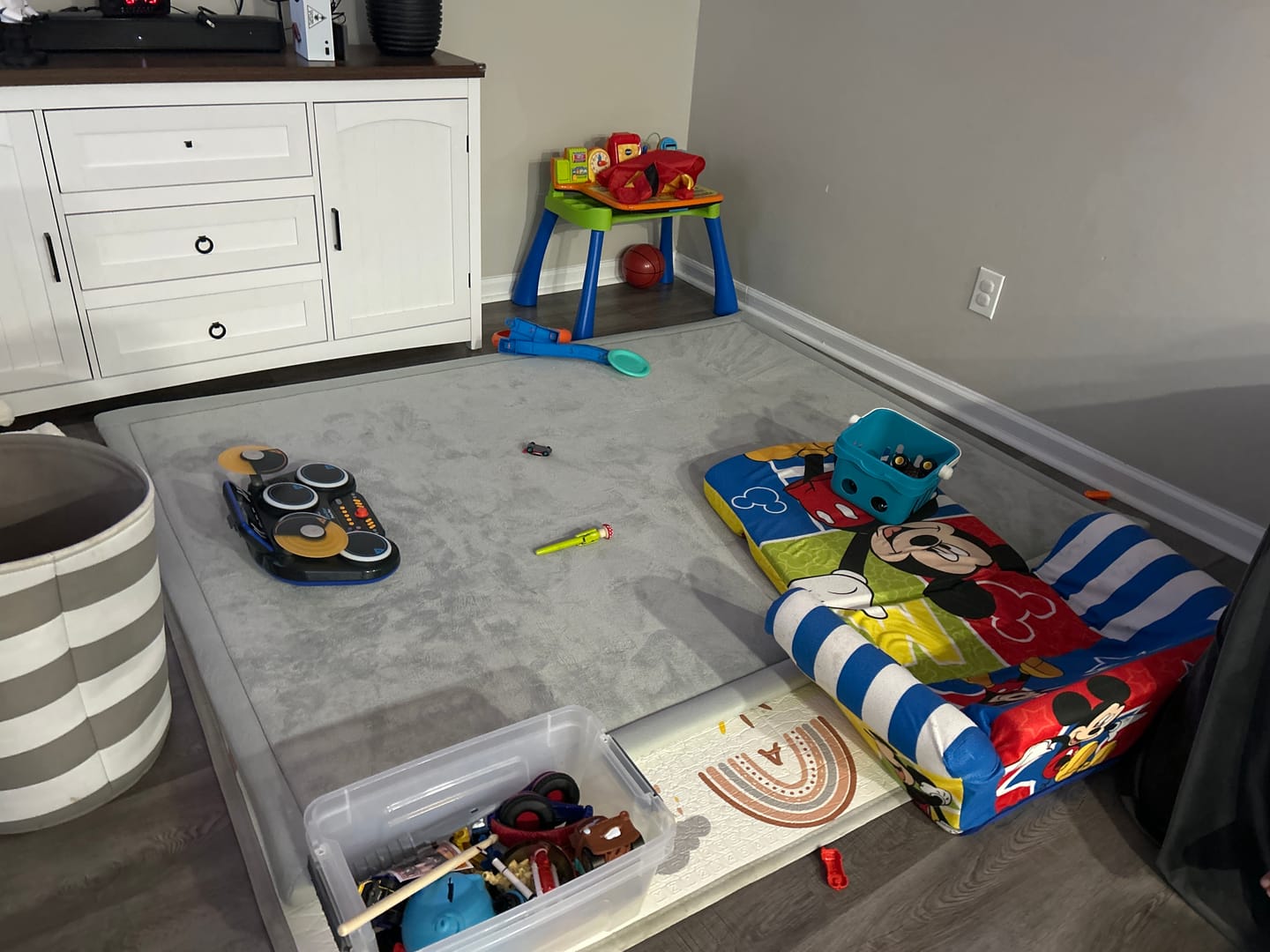 Customer photo review of Relax Mat - 1.4" Thick Soft Foam Play Mat