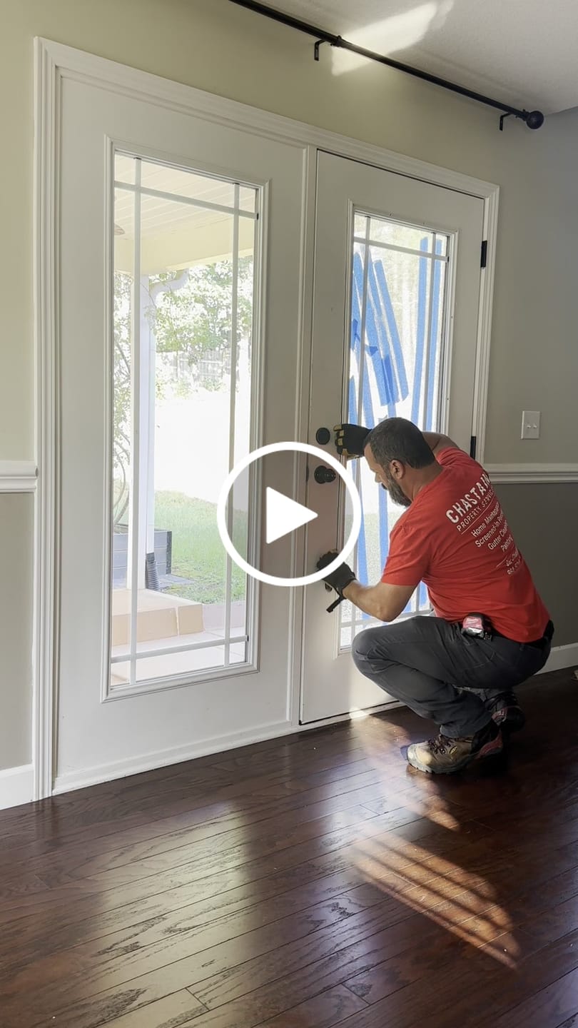Customer video review of ODL Clear Door Glass - 24" x 66" Frame Kit