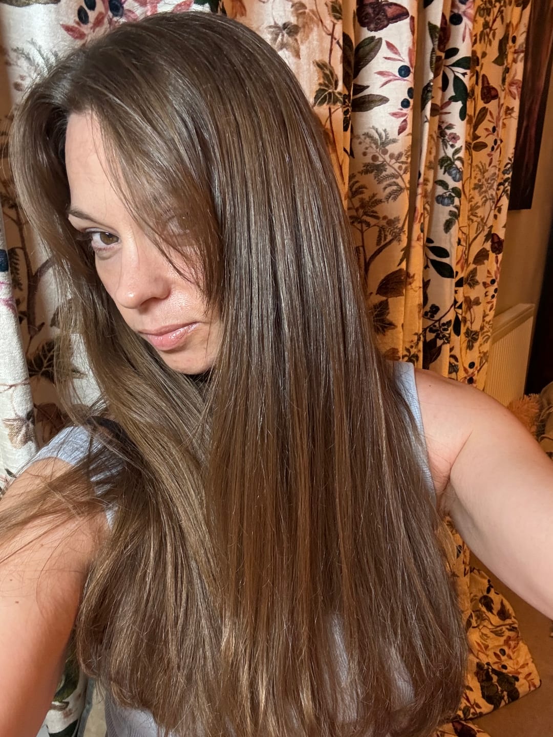 Customer photo review of At-home keratin treatment