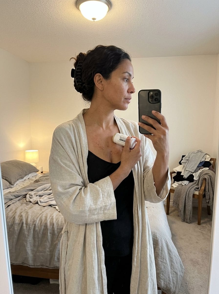 Customer photo review of Serivalo™ Glycolic Acid Exfoliating Body Stick