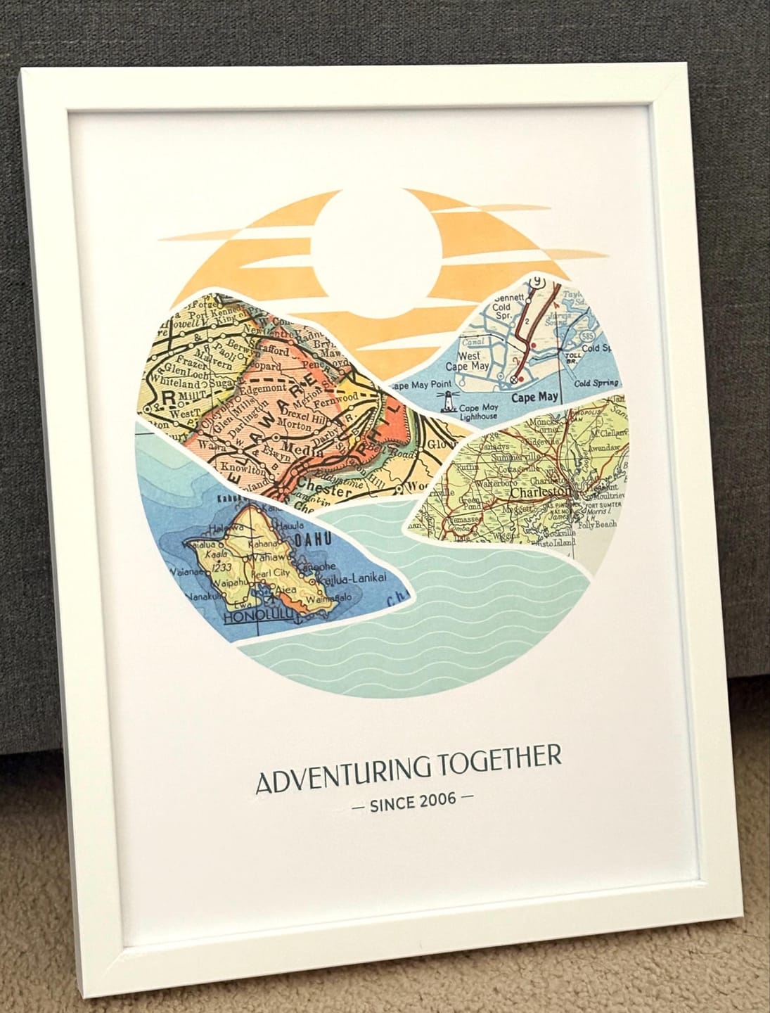Customer photo review of Milestones Map [Digital Only]