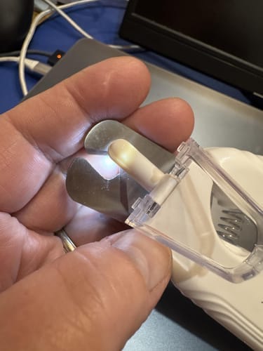 Customer photo review of Pawlytic Lab QuickScan Pro™ See The Quick. Before You Cut.