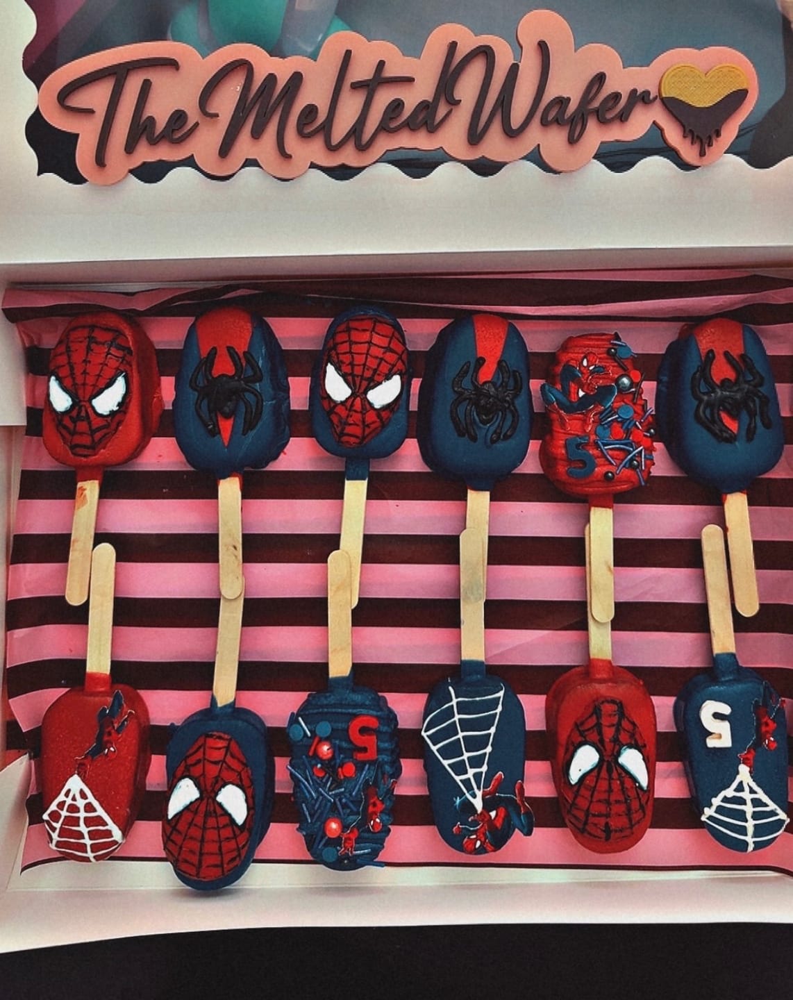 Customer photo review of Spiderman Mask Mold