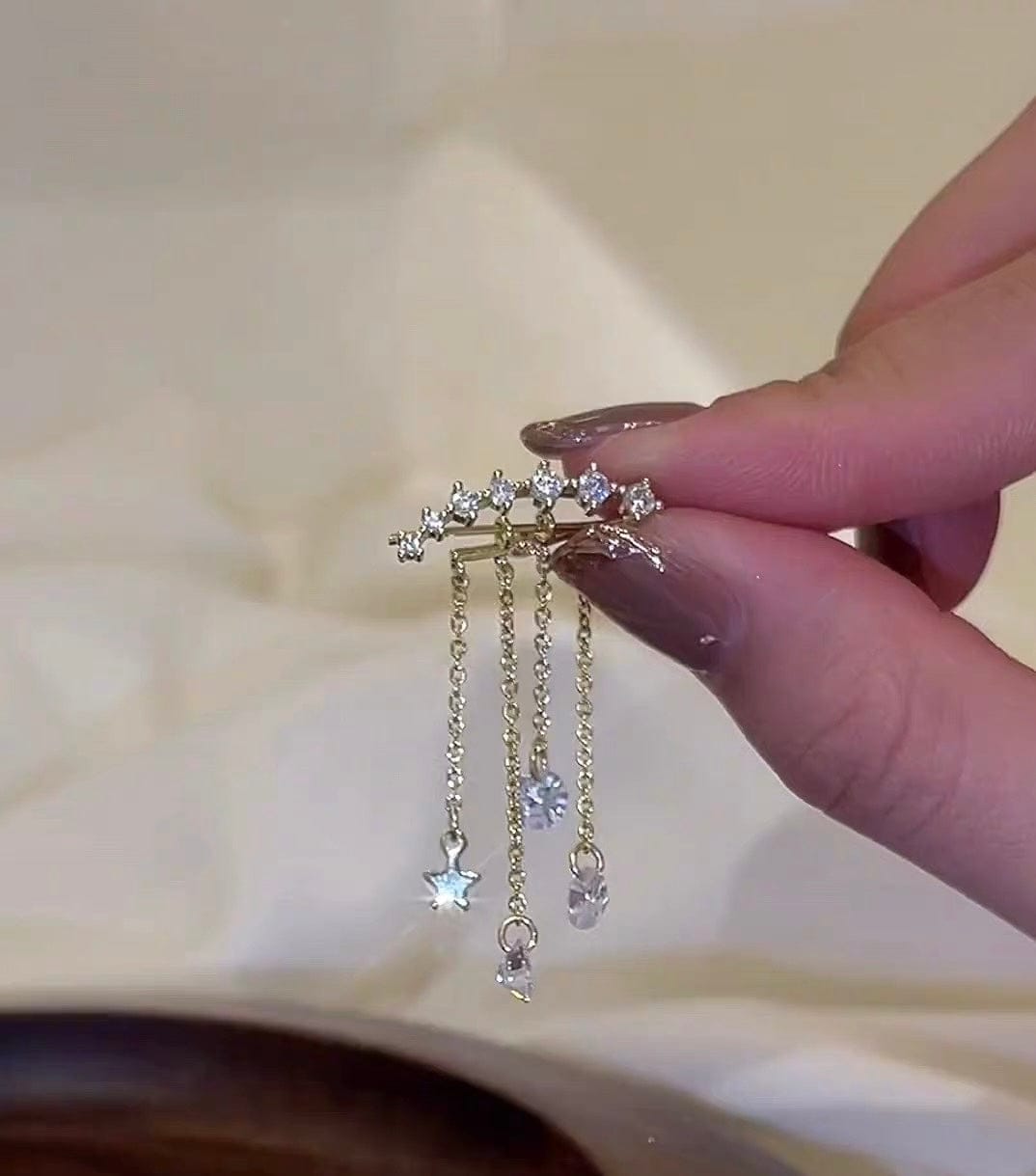 Customer photo review of Melina Earrings