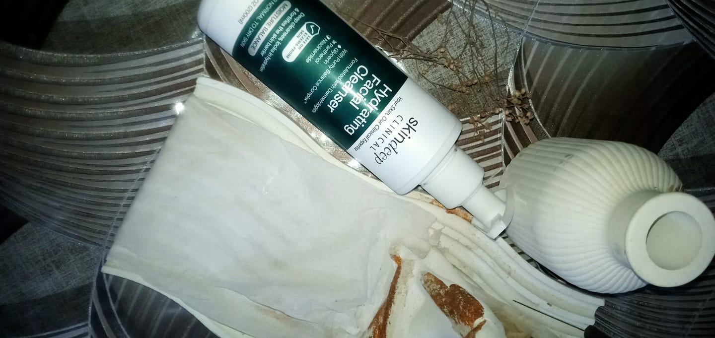 Customer photo review of Hydrating Facial Cleanser