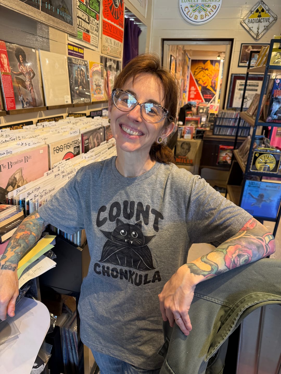 Customer photo review of Count Chonkula Tee