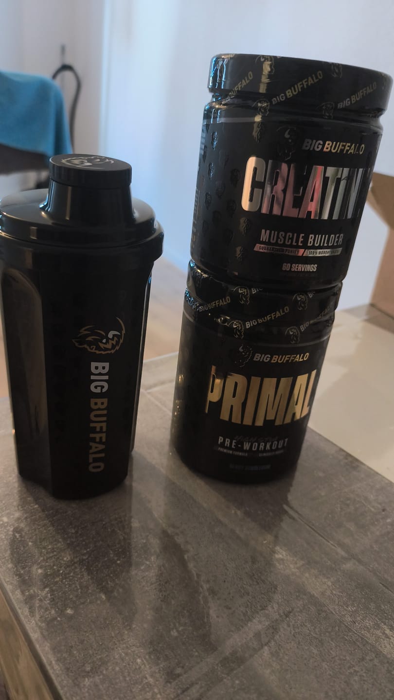 Customer photo review of Creatine Monohydrate