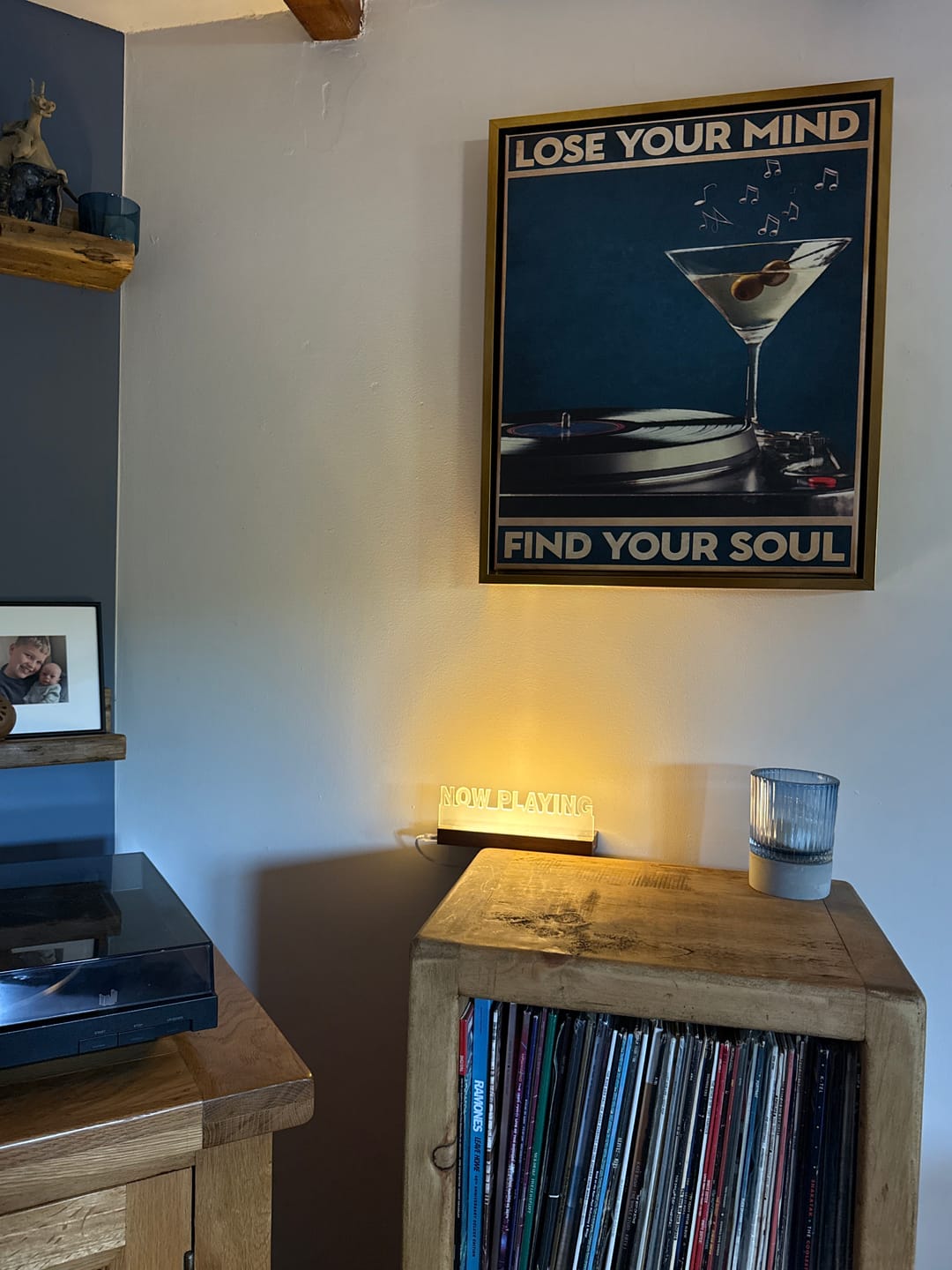 Customer photo review of Blue Soul Print