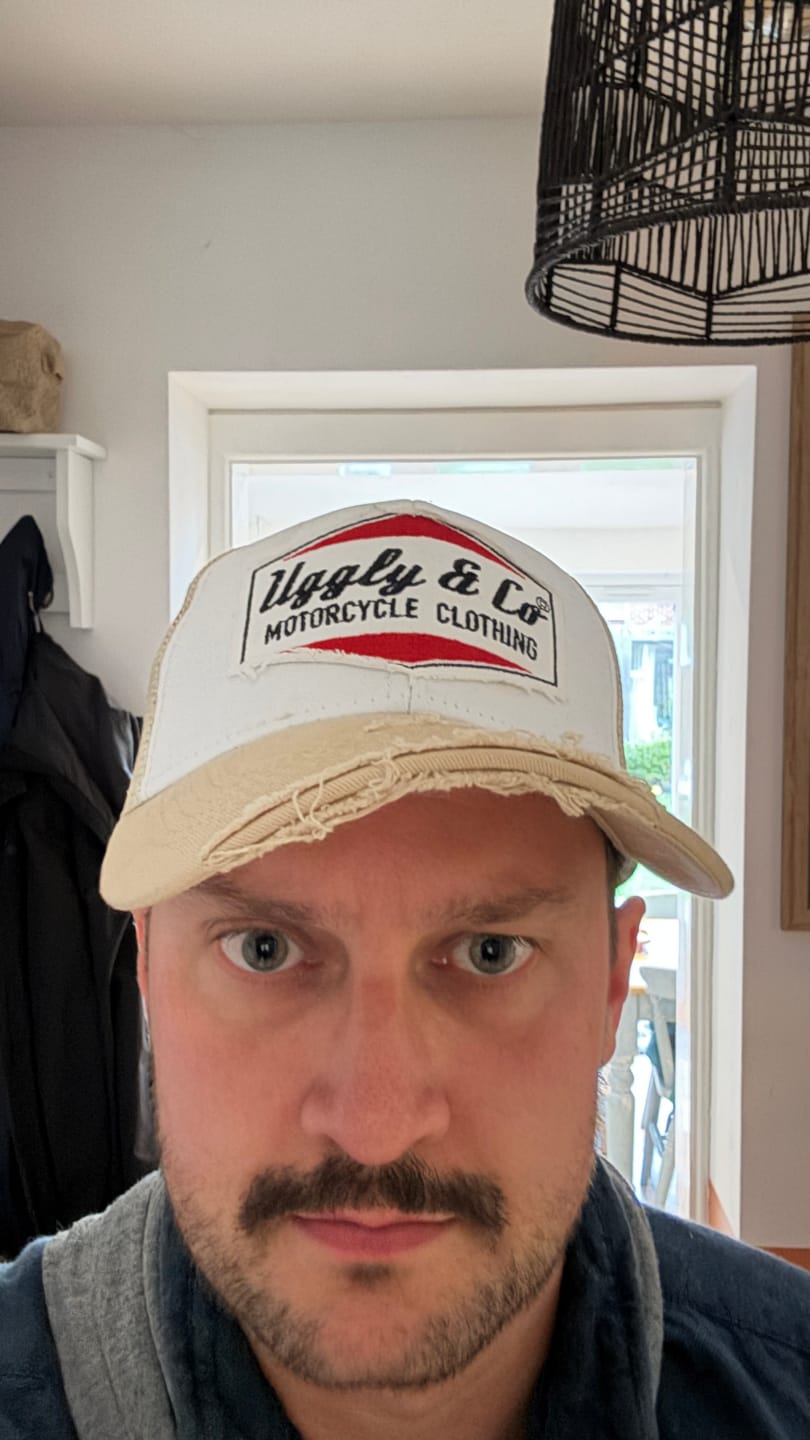 Customer photo review of The 'Original' Diamond Trucker Hat