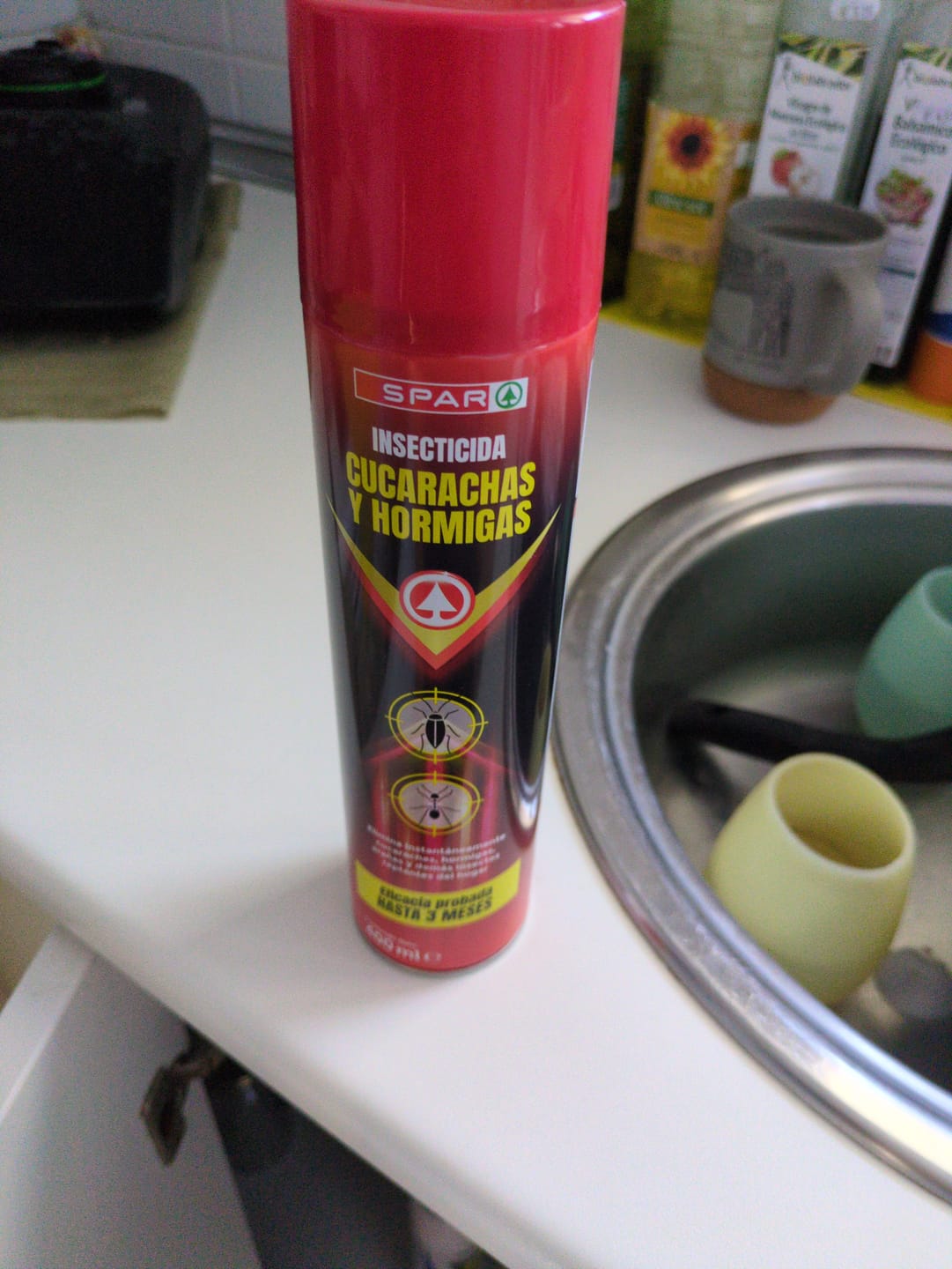 Customer photo review of Insecticida Cucarachas y Hormigas SPAR