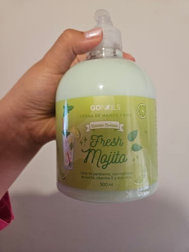 Customer photo review of Crema de Manos y Pies - Mojito Fresh 500 ml