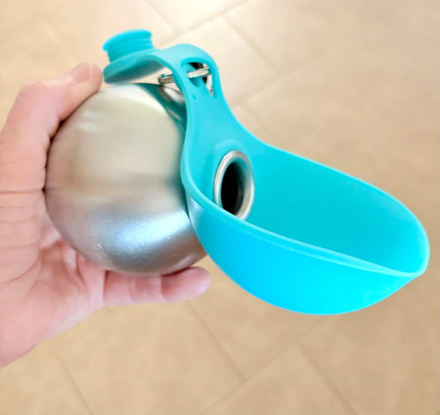 Customer photo review of Pawlytic Lab HydroLoop™ — Less Gear. More Walk.