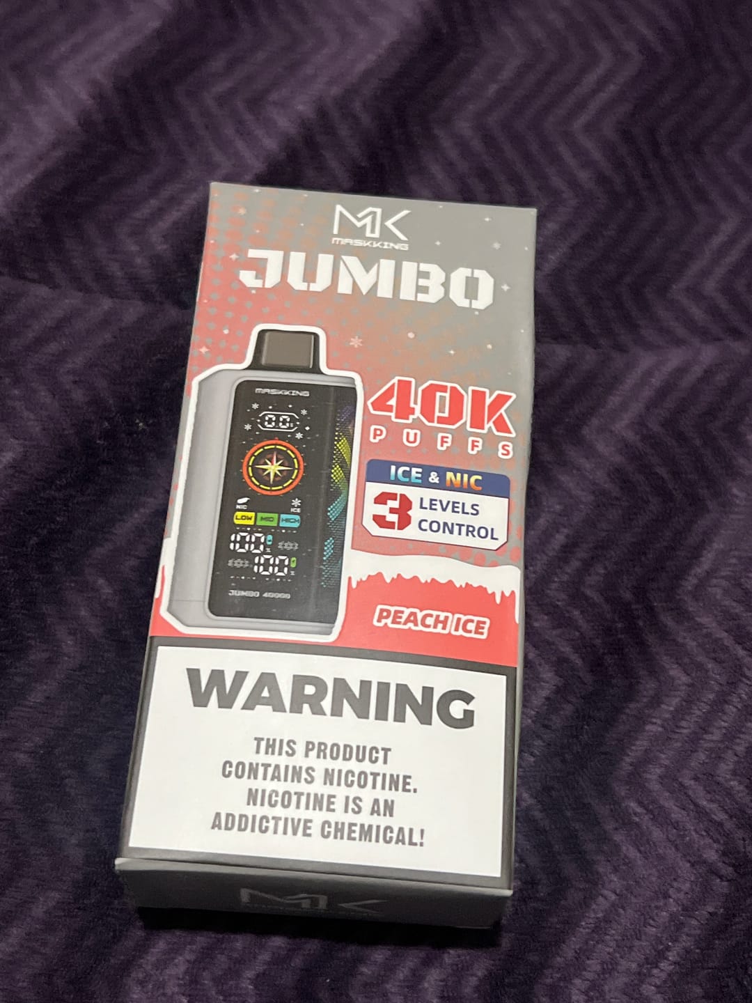 Customer photo review of Maskking - JUMBO 40K Puffs