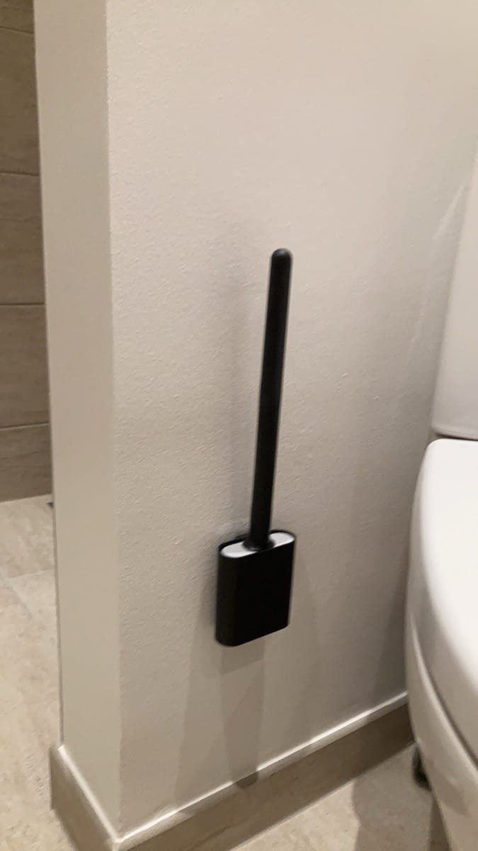 Customer photo review of Clean Silicone Toilet Brush
