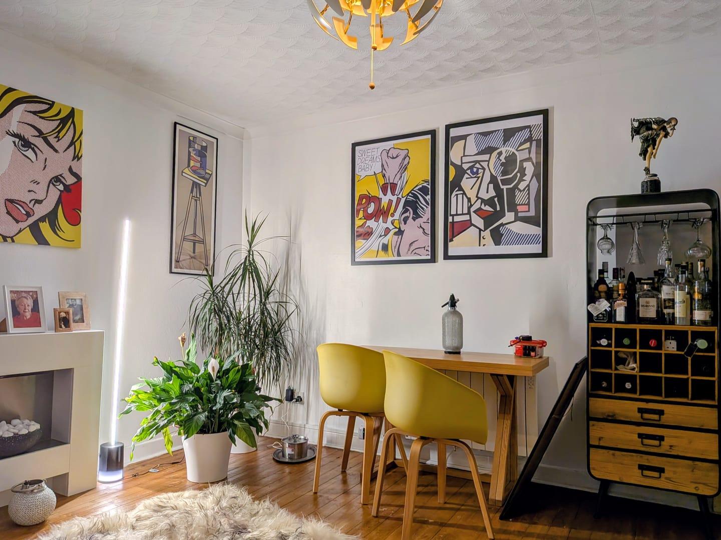 Customer photo review of Sweet Dreams Baby by Roy Lichtenstein, Classic Modern Artwork, 16x12" (A3) Poster Print