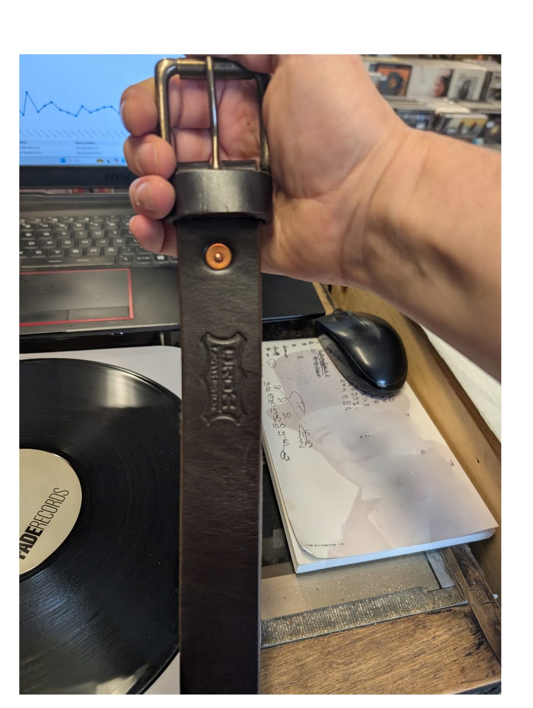 Customer photo review of 1 1/2" Classic Belt