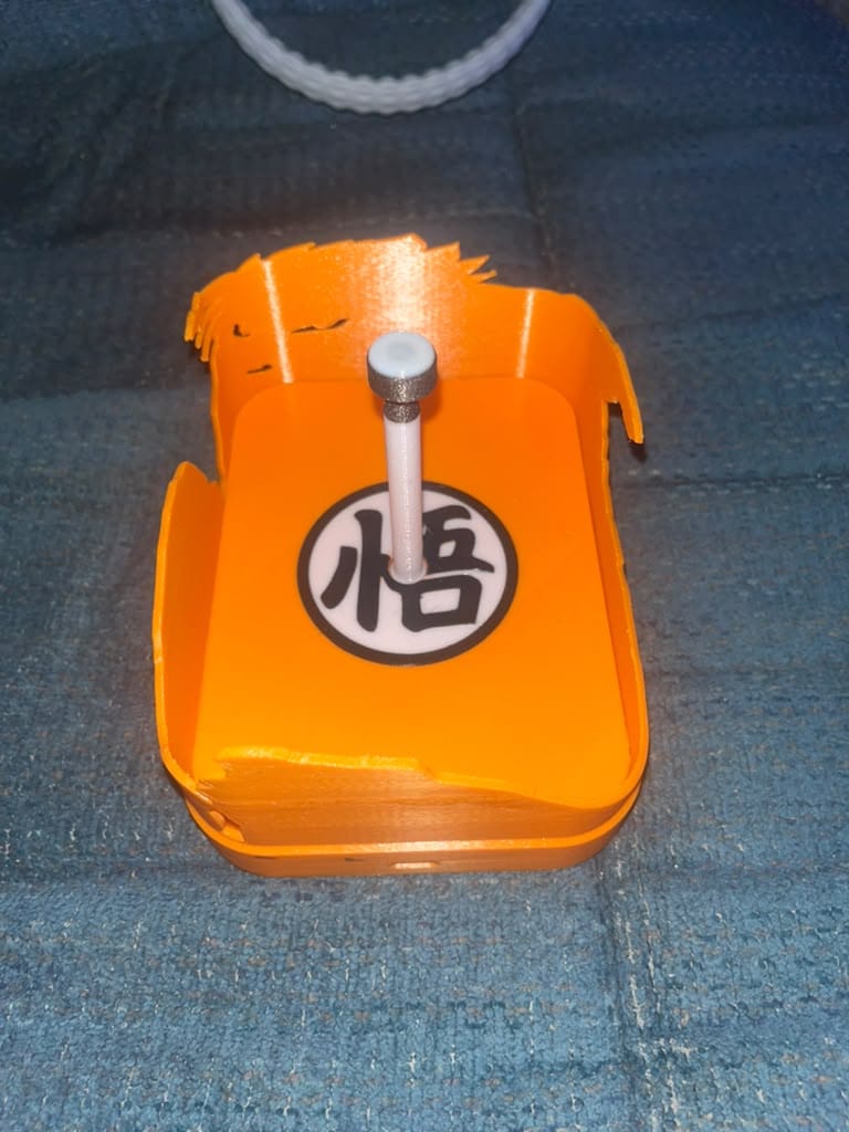 Customer photo review of Goku Shadow Projection Wall Lamp