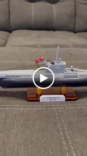 Customer photo review of COBI U-Boot U-52 (Type VIIB) Submarine : Set #4852
