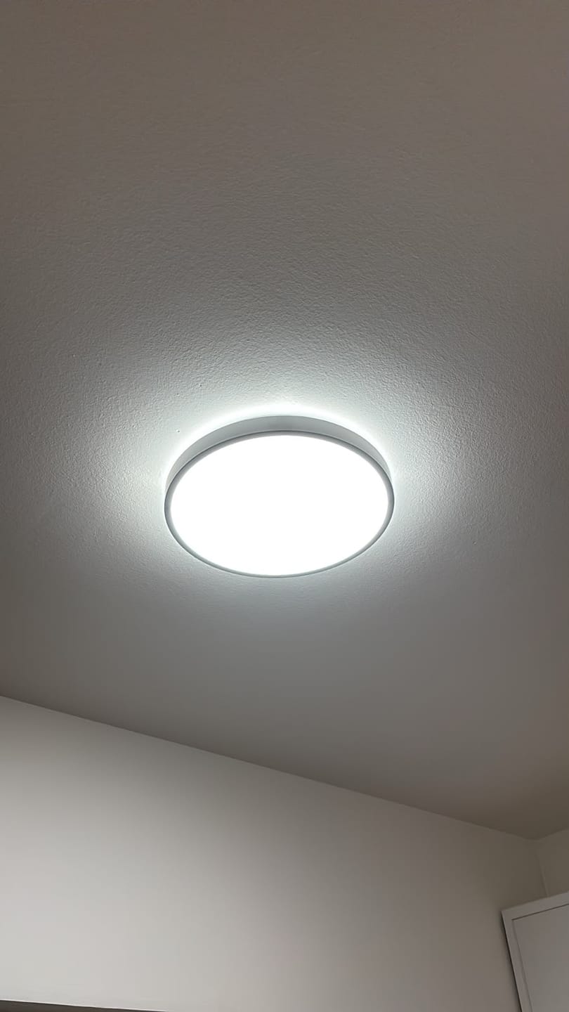 Customer photo review of OSRAM ORBIS LONDON Deckenleuchte, weiß, 24W, 2700lm