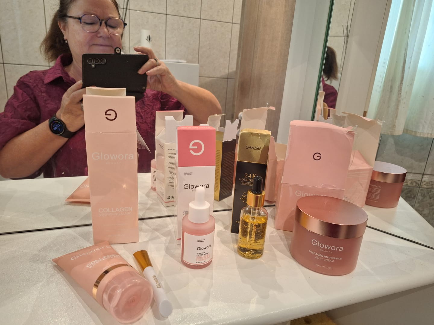 Customer photo review of Anti-Aging Set
