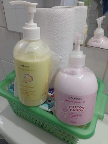 Customer photo review of Crema de Manos y Pies - Cotton Candy 500 ml