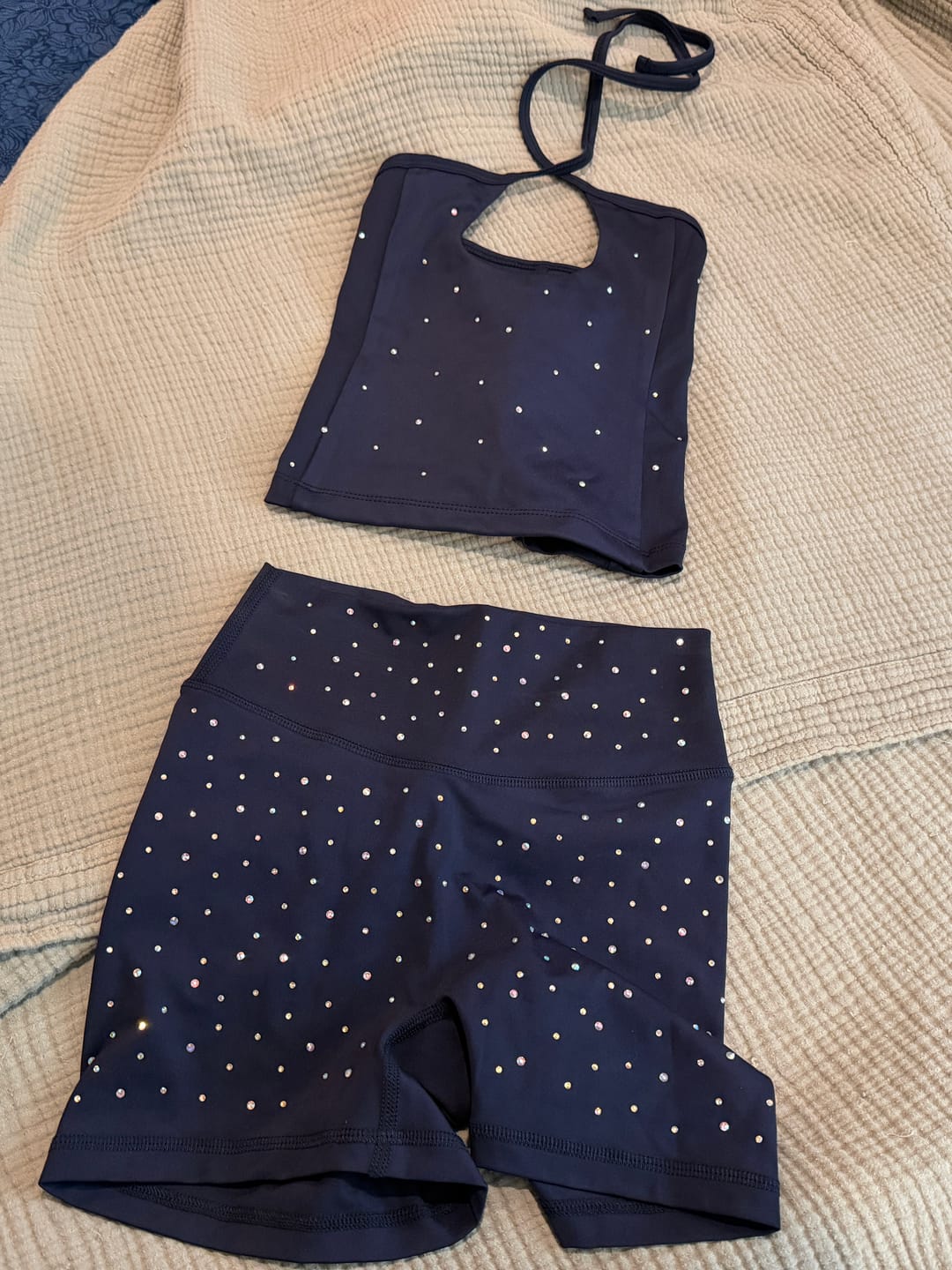 Customer photo review of Girlfriend Lift Short - Nightfall Gem