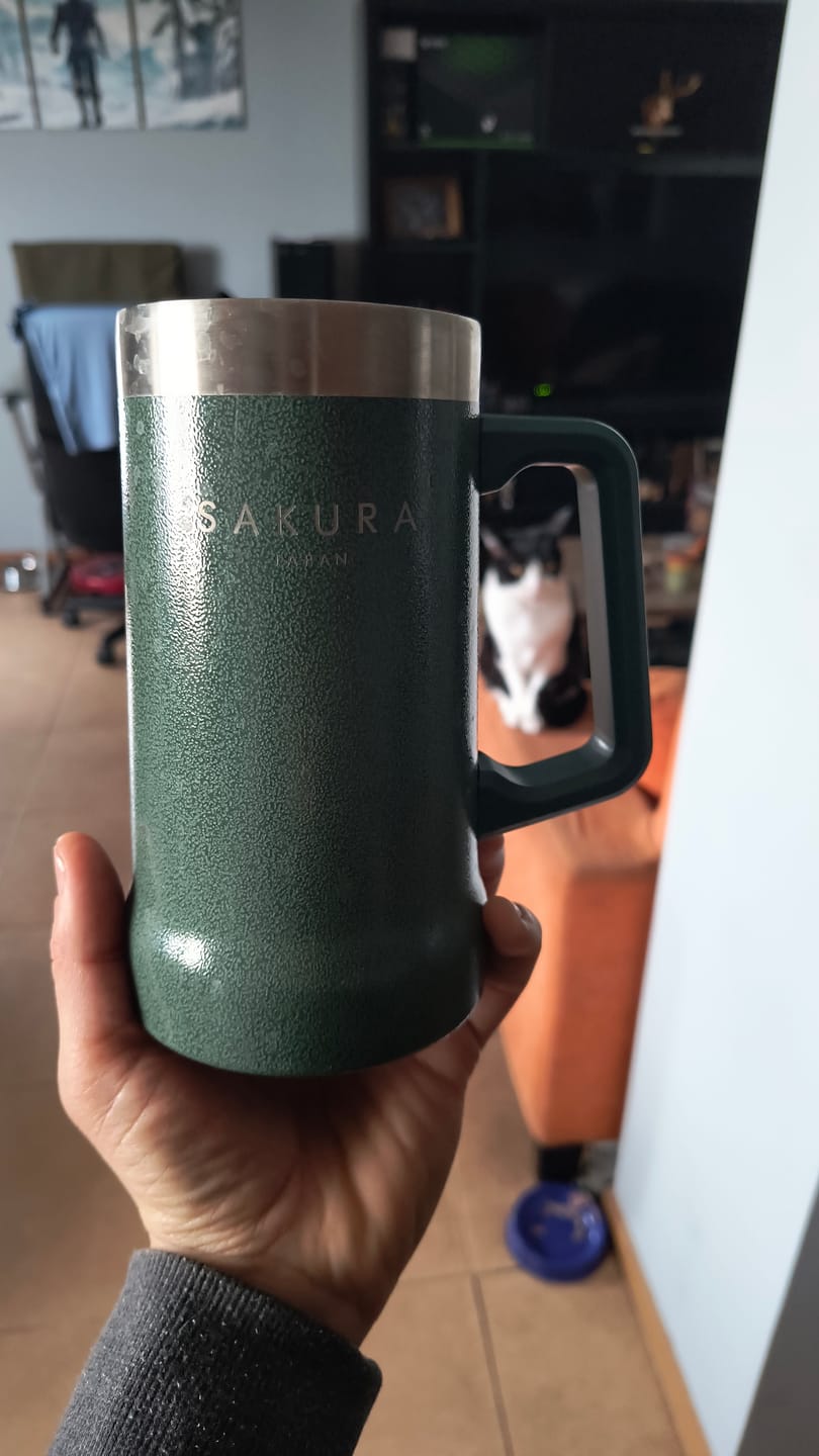 Customer photo review of Sakura Rambler