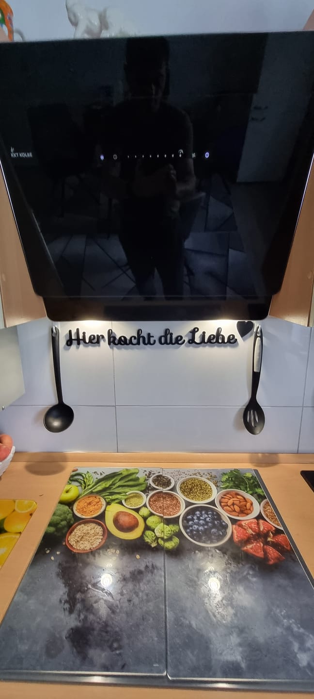 Customer photo review of 3D Logo aus Acrylglas & Holz | Individuelle Wandwerbung & Firmenschilder