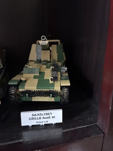 Customer photo review of COBI Sd.Kfz. 138/1 Grille Ausf. M Self-Propelled Artillery : Set #2665
