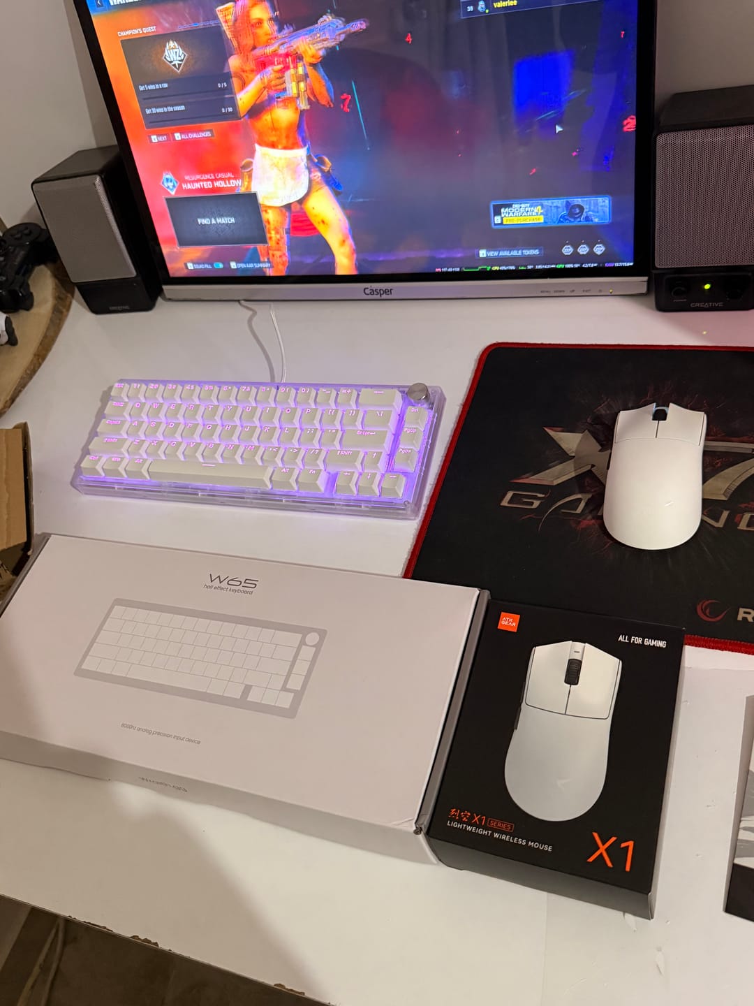 Customer photo review of Wraith W65 Klavye (Manyetik Switch / HE)