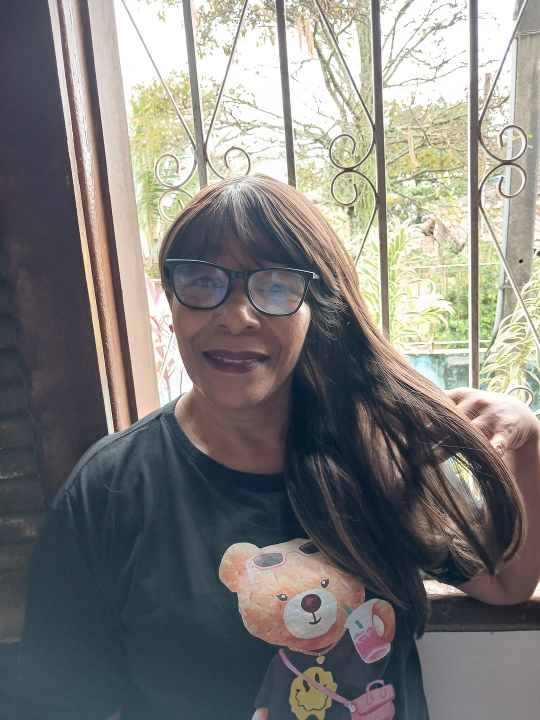 Customer photo review of Wig Bio Fibra  Elis -Morena Iluminada G430