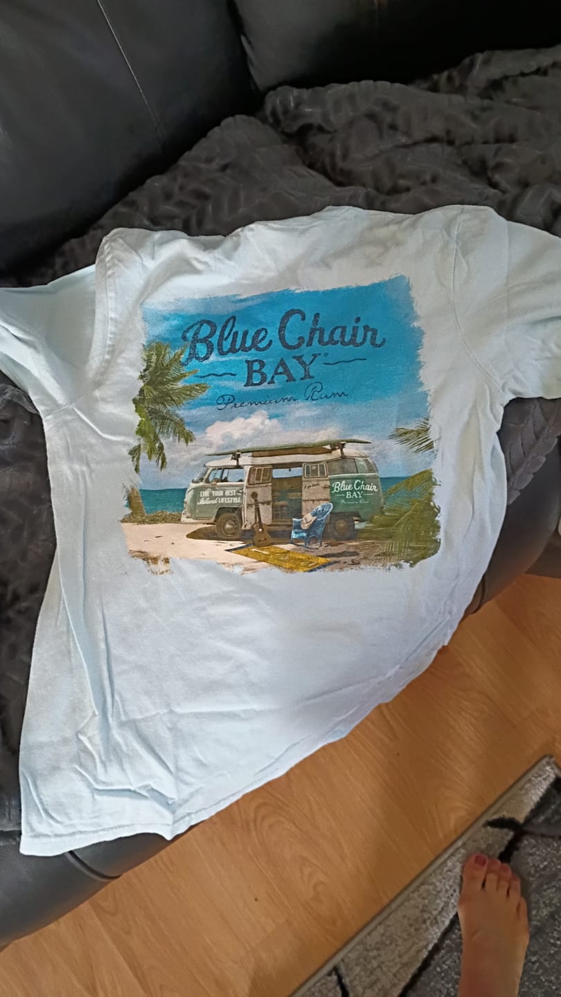 Customer photo review of Blue Chair Bay Chambray Long Sleeve