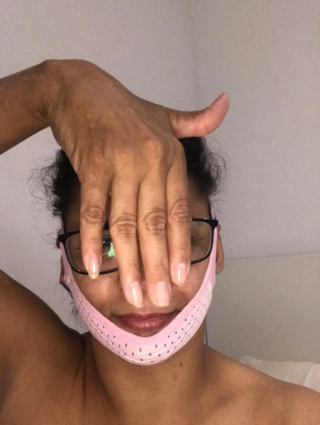 Customer photo review of Kolajen Yüz ve Çene Şekillendirici