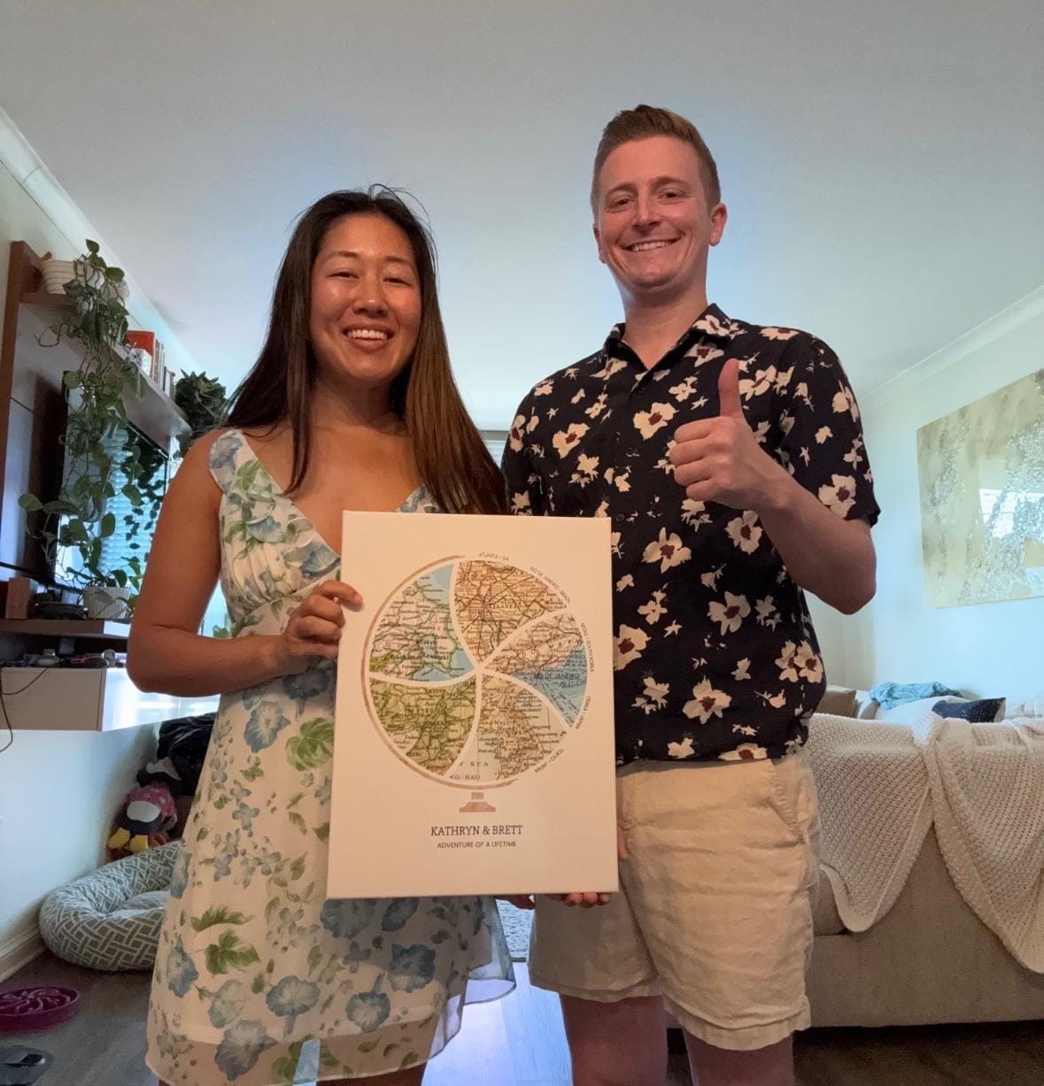 Customer photo review of Milestones Map [Digital Only]