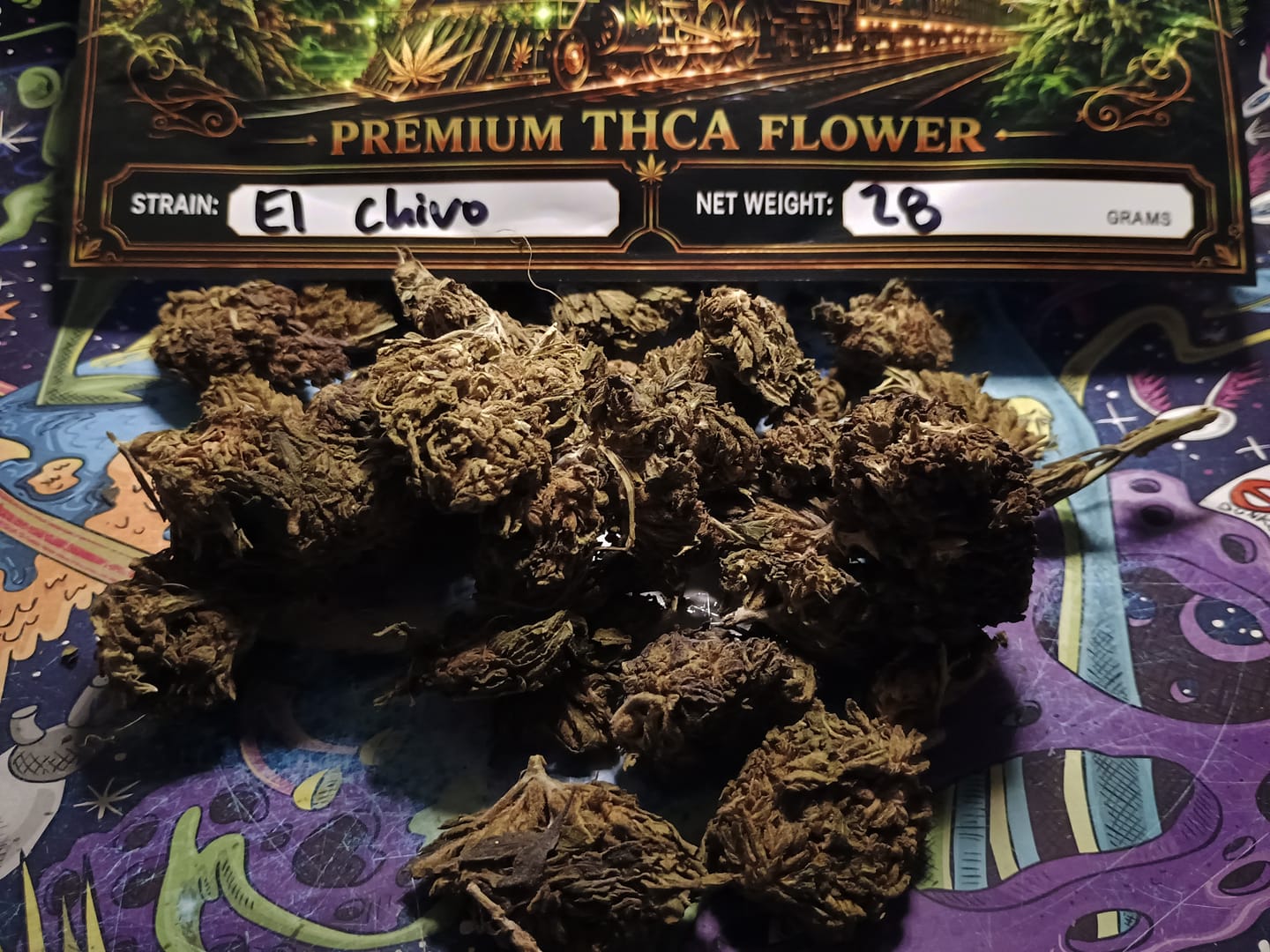 Customer photo review of Bulk THCA Flower Pounds