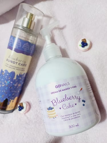 Customer photo review of Crema de Manos y Pies - Blueberry Cake 500 ml