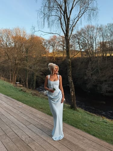 Customer photo review of Cornelia Maxi Dress