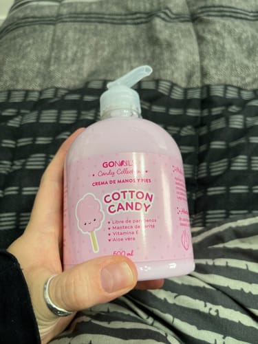 Customer photo review of Crema de Manos y Pies - Cotton Candy 500 ml