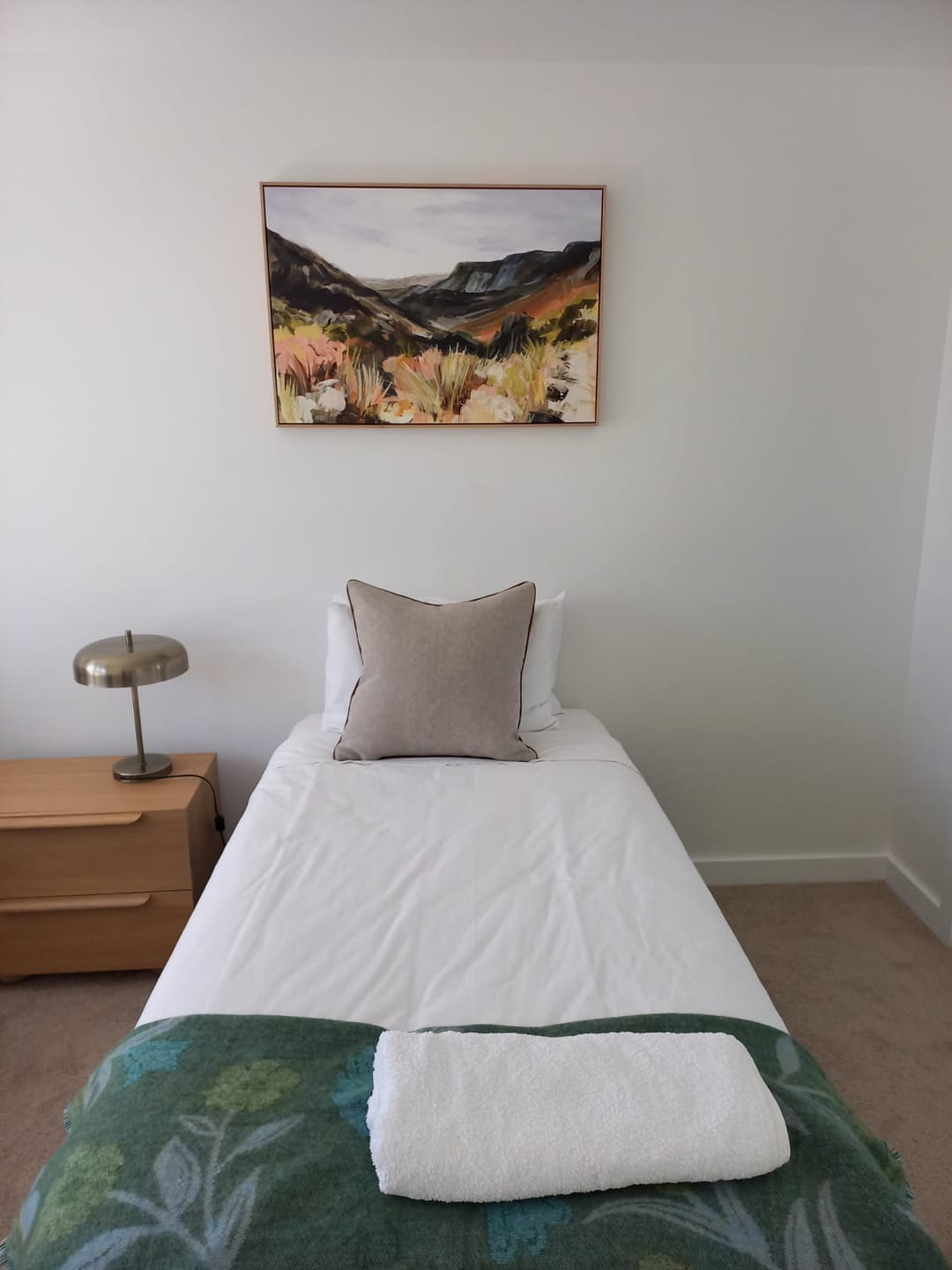 Customer photo review of The Hills by Meredith O'Neal | Framed Canvas Wall Art