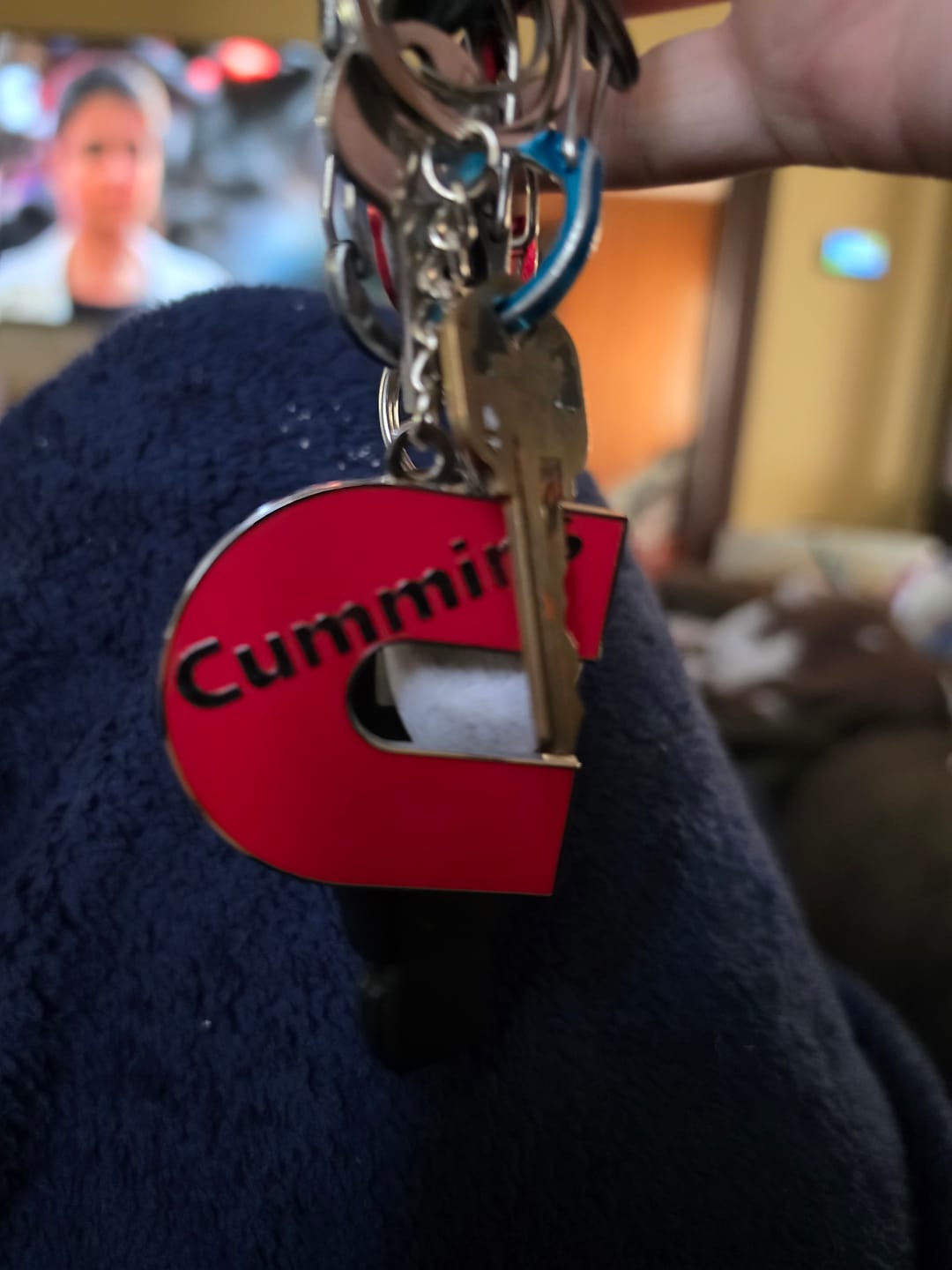 Customer photo review of CUMMINS KEYCHAIN