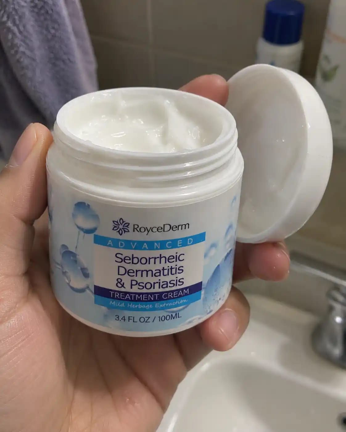 Customer photo review of ROYCEDERM™ | DESCAMACION Y RESEQUEDAD