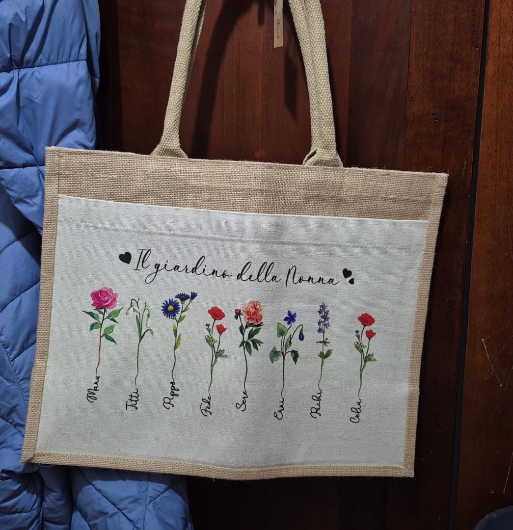 Customer photo review of Il giardino della nonna - Borsa per nonni