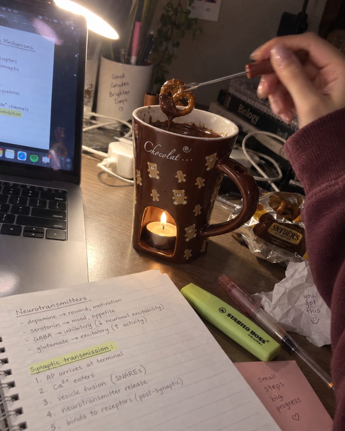 Customer photo review of Mini Fondue Mug